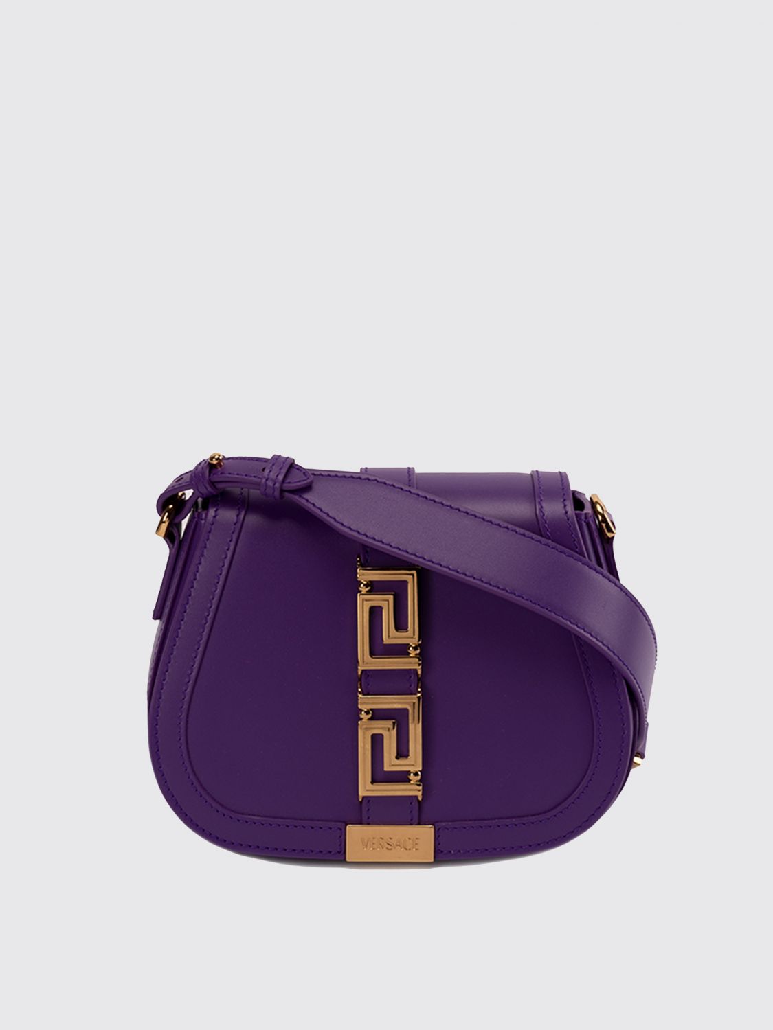 Versace Crossbody Bags VERSACE Woman colour Orchid