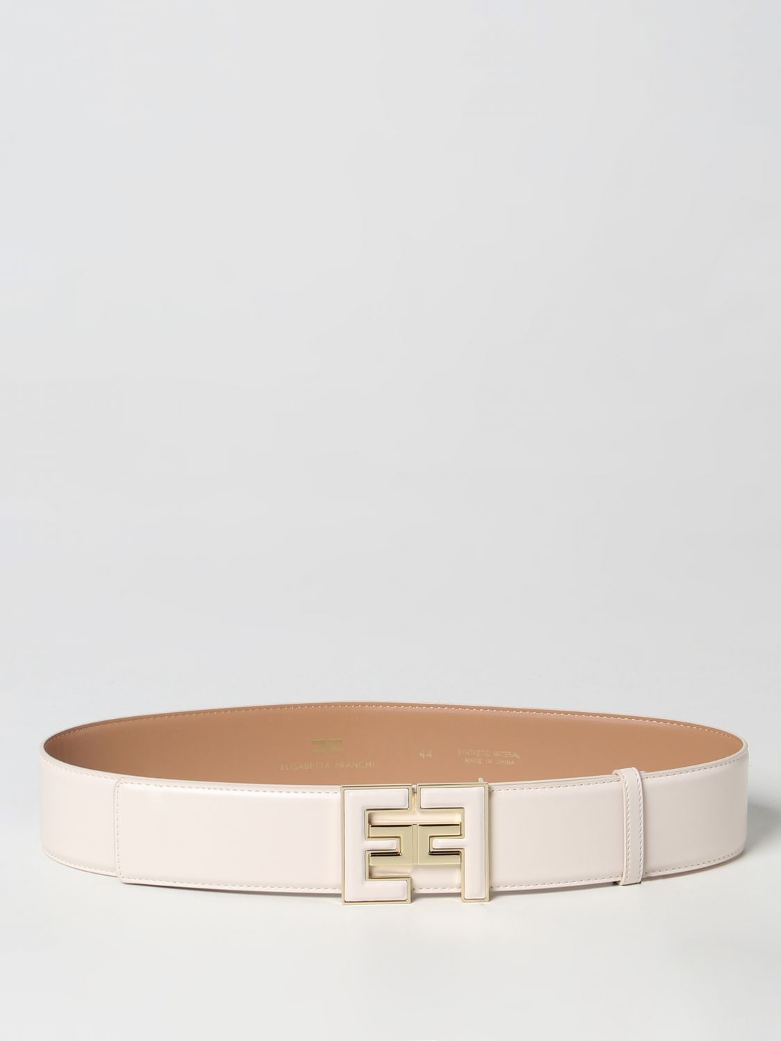 Elisabetta Franchi Belt ELISABETTA FRANCHI Woman colour Butter