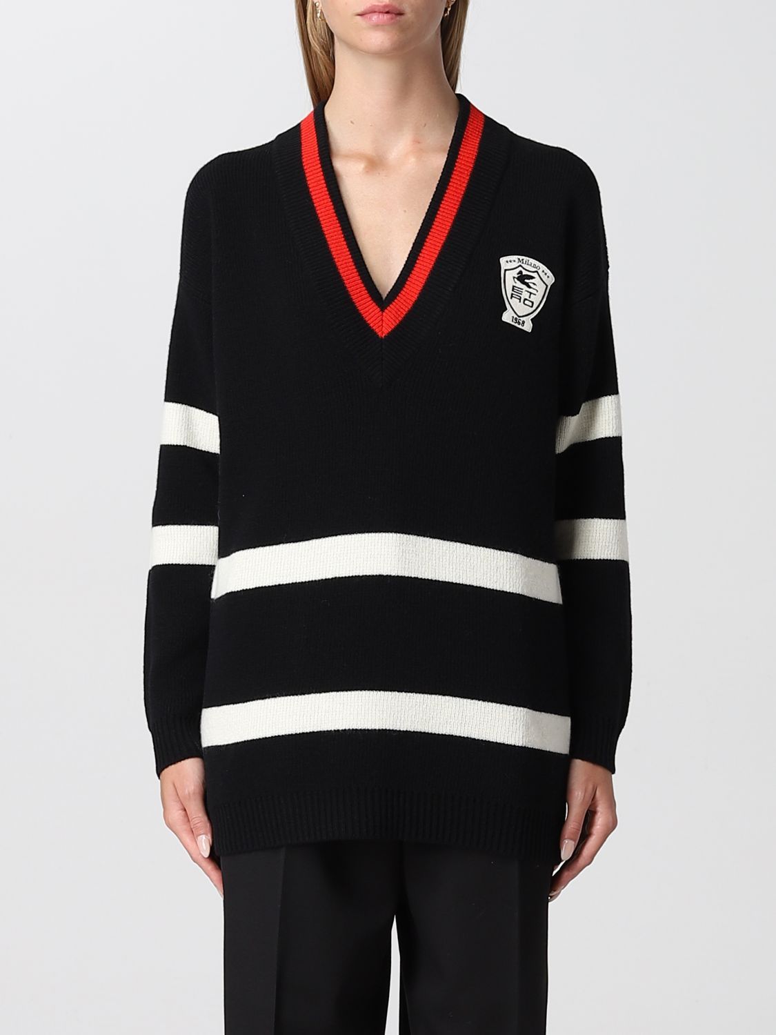 Etro Jumper ETRO Woman colour Black