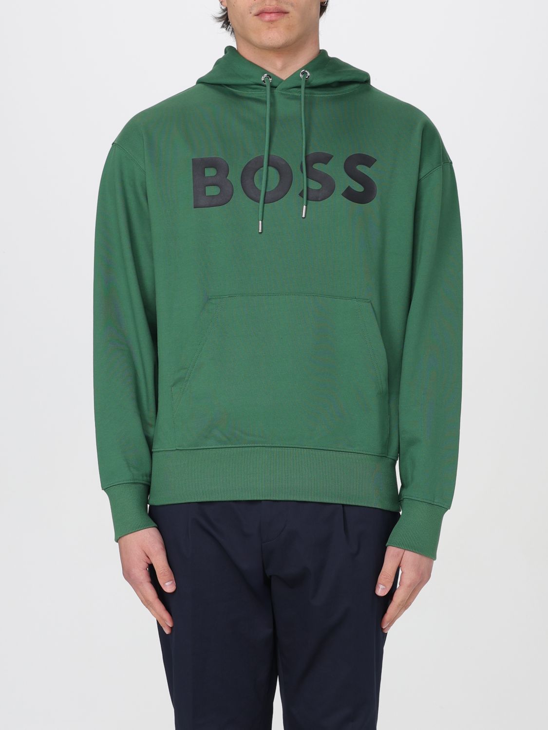 BOSS Sweatshirt BOSS Men colour Green