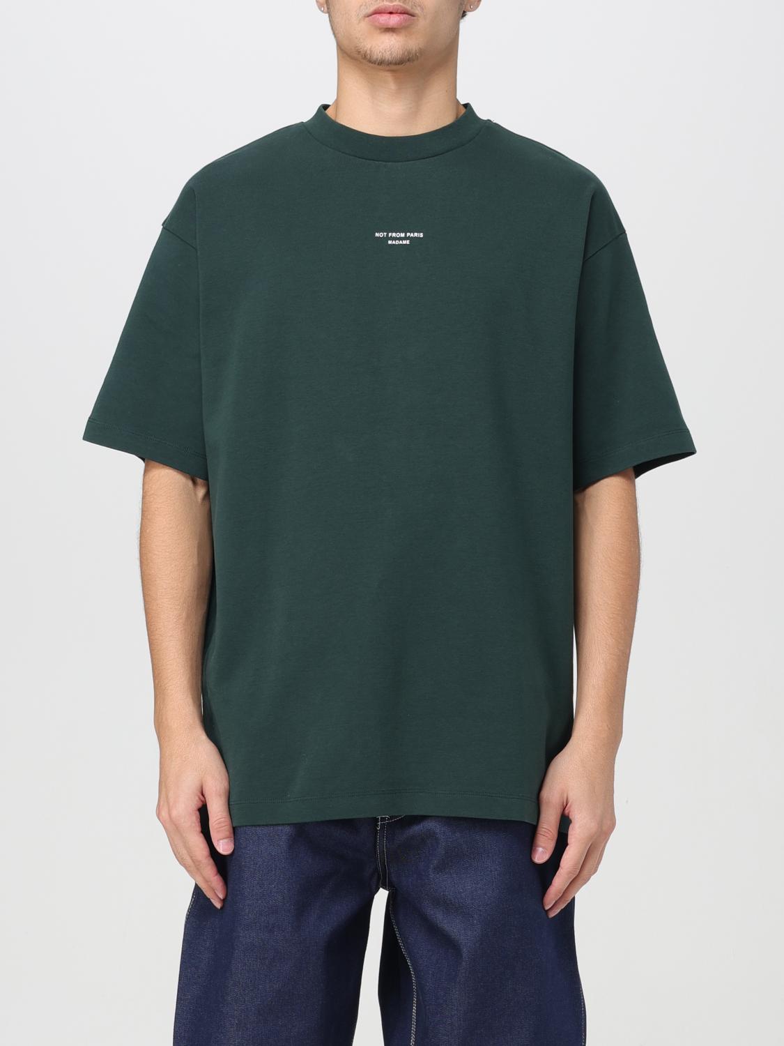 Drôle de Monsieur T-Shirt DROLE DE MONSIEUR Men colour Green