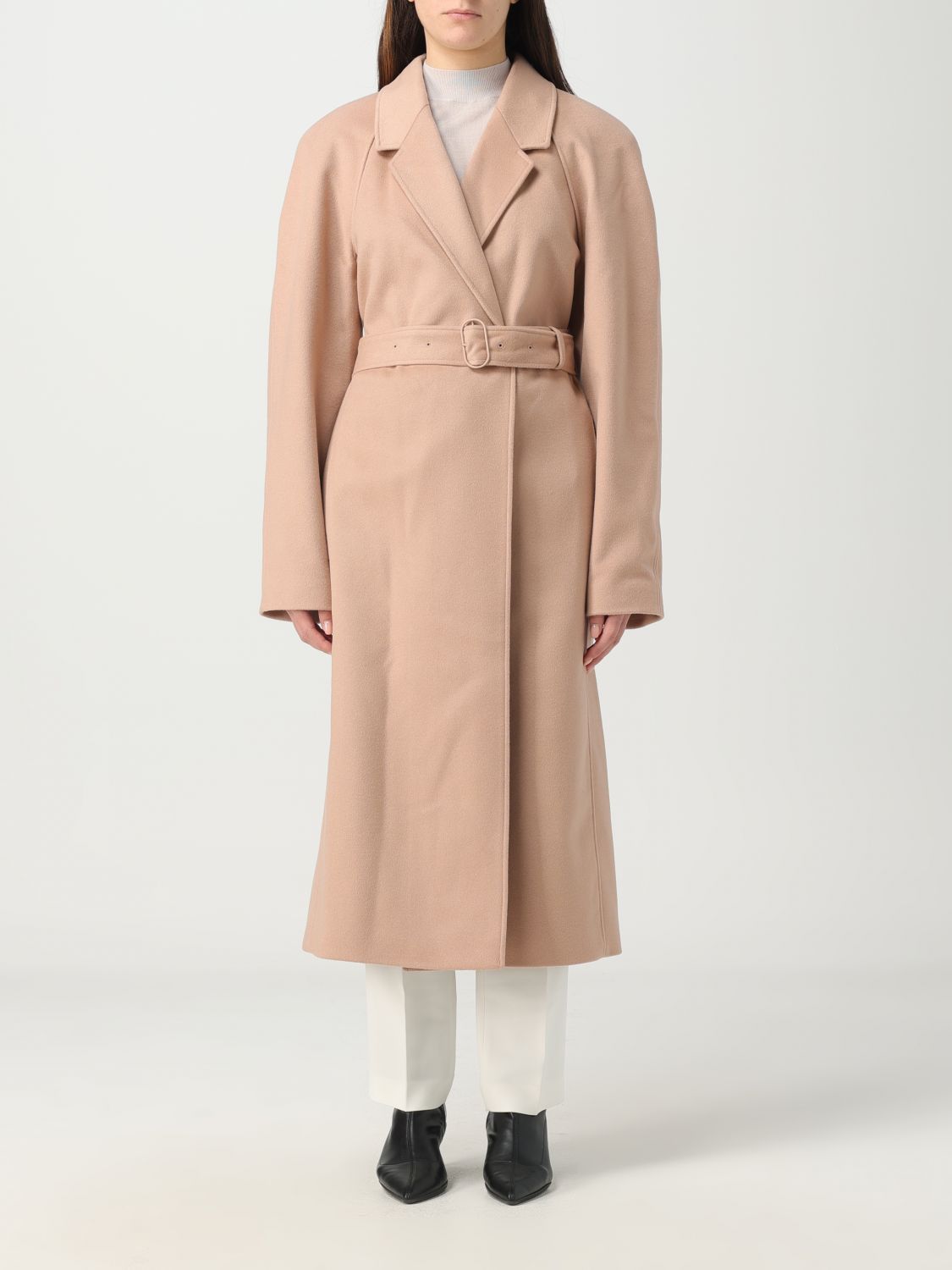 Calvin Klein Coat CALVIN KLEIN Woman colour Beige