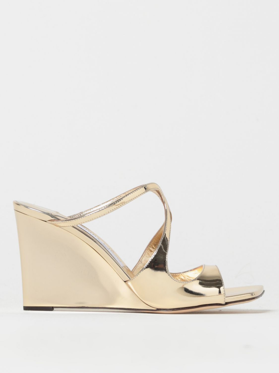 Jimmy Choo Wedge Shoes JIMMY CHOO Woman colour Brown