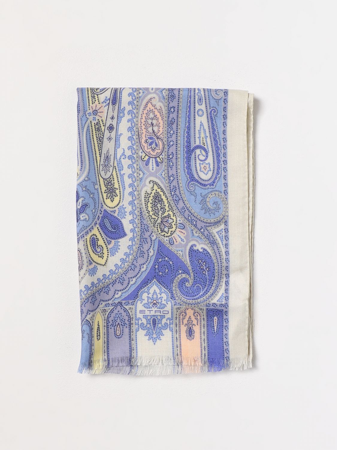 Etro Scarf ETRO Woman colour Blue