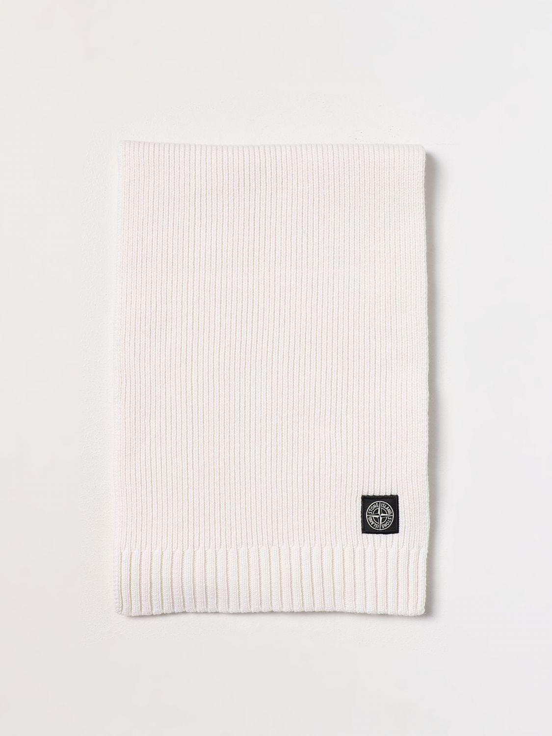 Stone Island Junior Scarf Boy STONE ISLAND JUNIOR Kids colour White