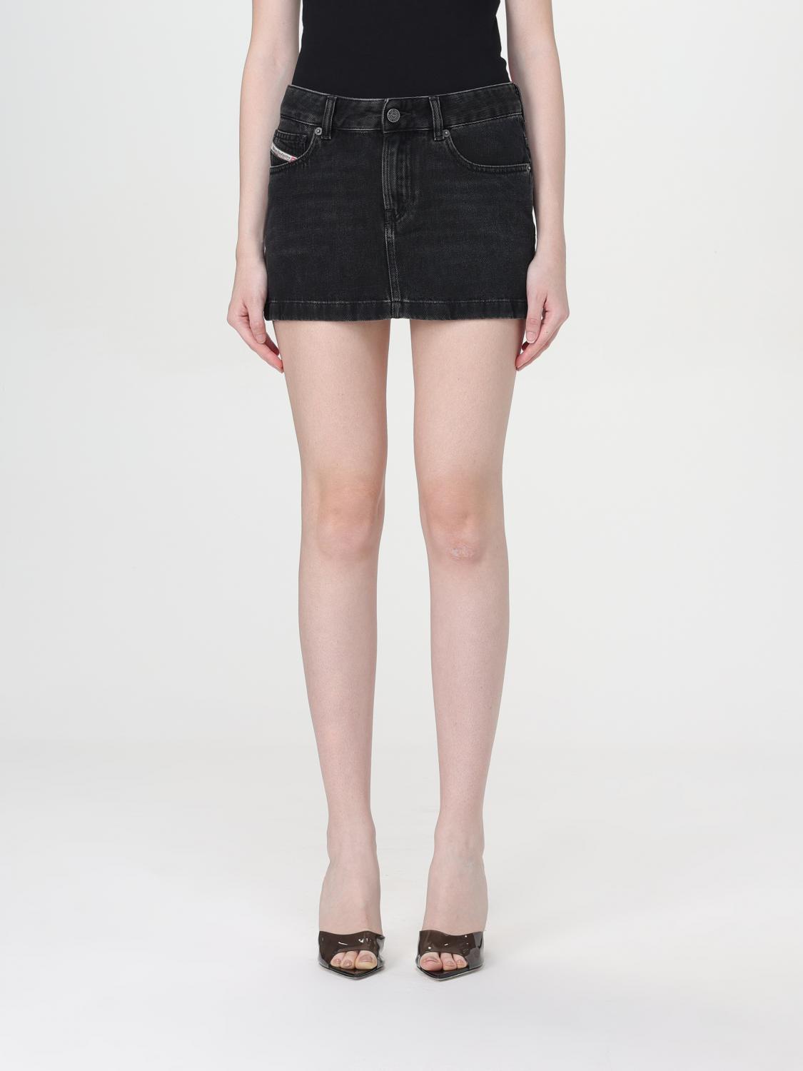 Diesel Skirt DIESEL Woman color Black