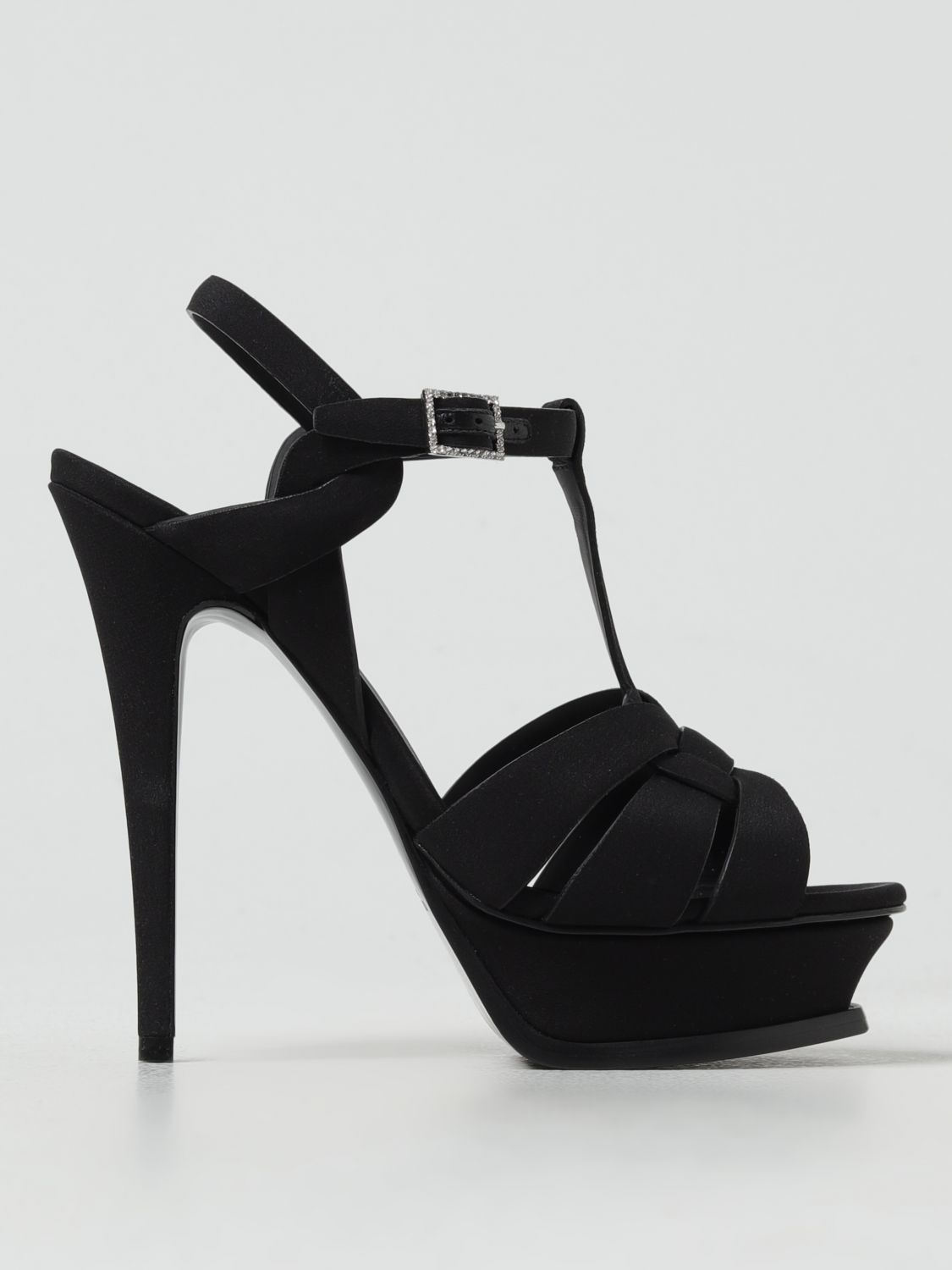 Saint Laurent Heeled Sandals SAINT LAURENT Woman color Black