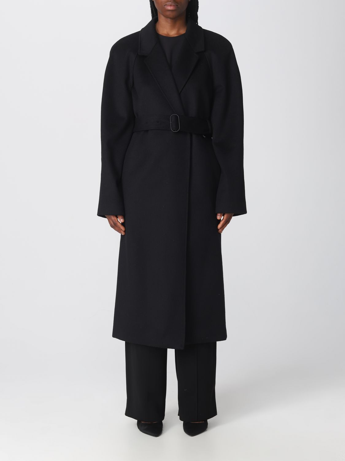 Calvin Klein Coat CALVIN KLEIN Woman colour Black