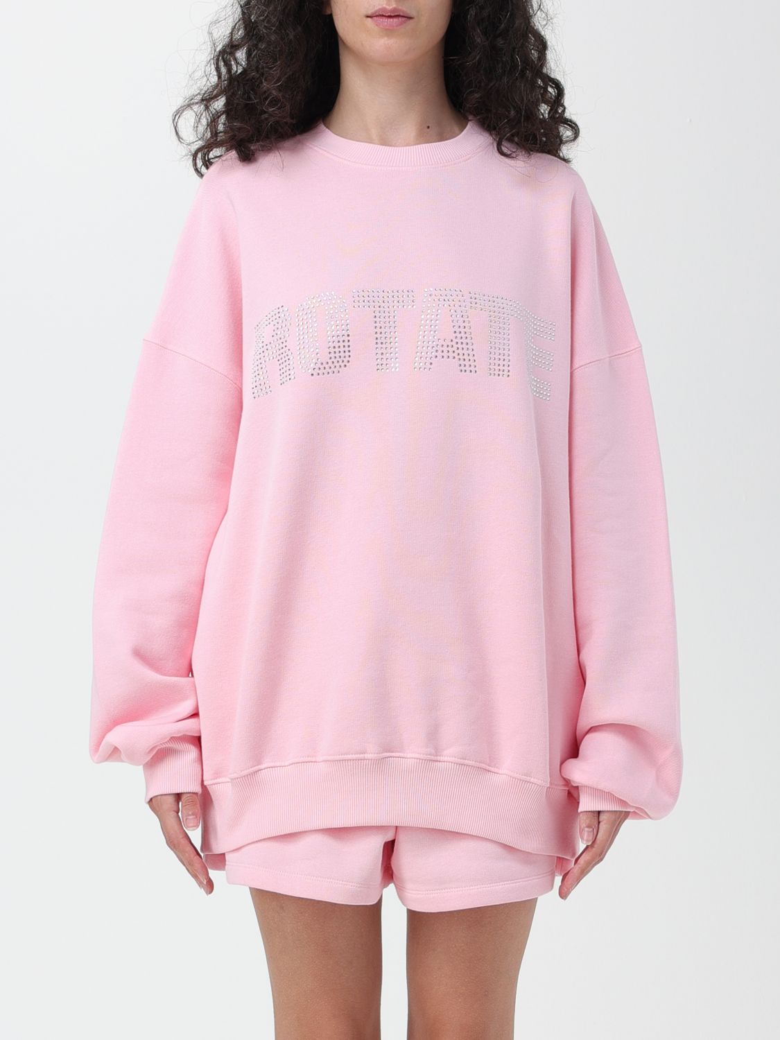 Rotate Sweatshirt ROTATE Woman colour Milk