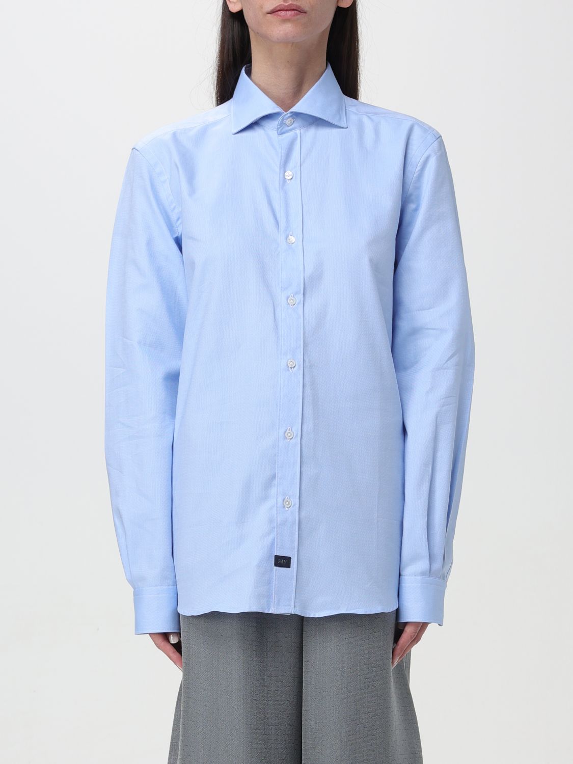 Fay Shirt FAY Woman colour Blue