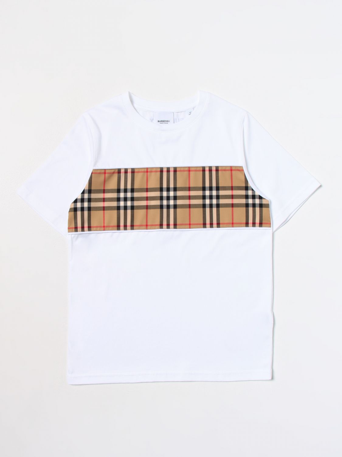 Burberry Kids T-Shirt BURBERRY KIDS Kids colour White