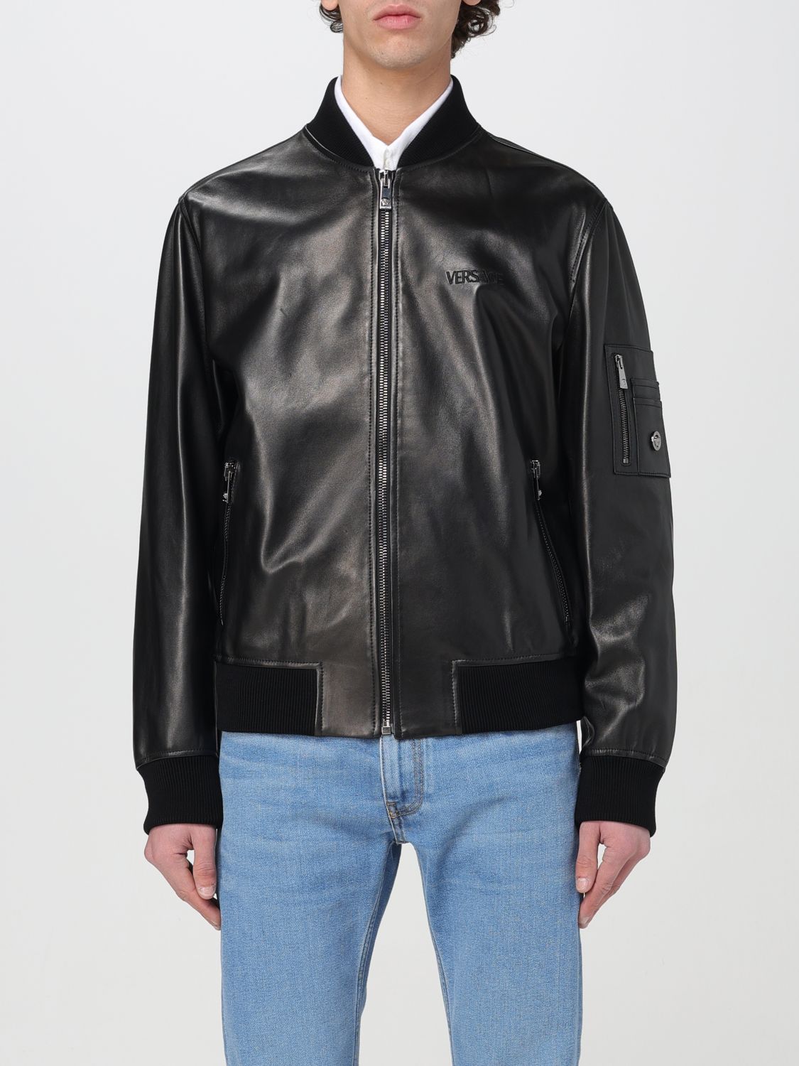 Versace Jacket VERSACE Men colour Black