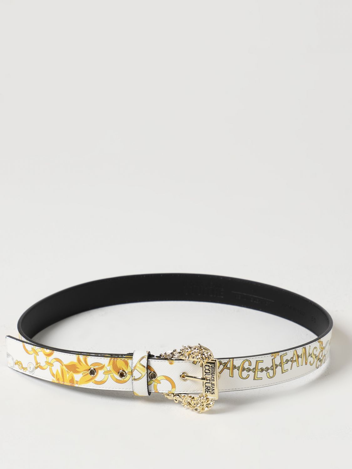 Versace Jeans Couture Belt VERSACE JEANS COUTURE Woman colour White