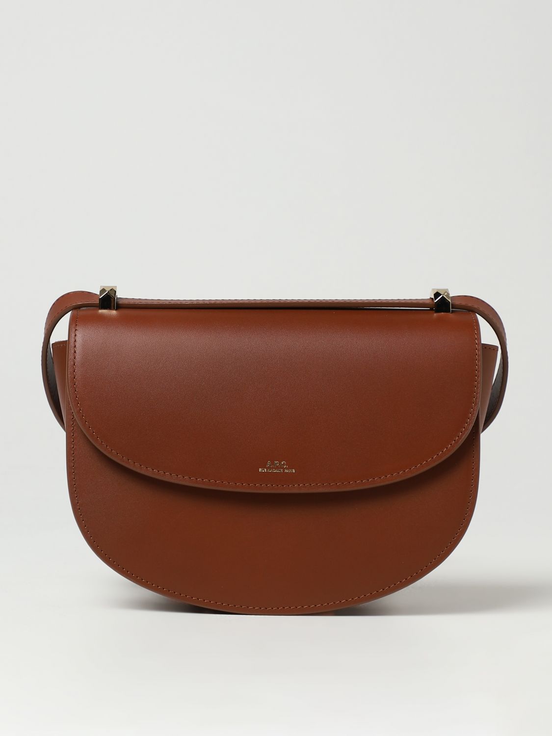 A.P.C. Crossbody Bags A.P.C. Woman colour Brown