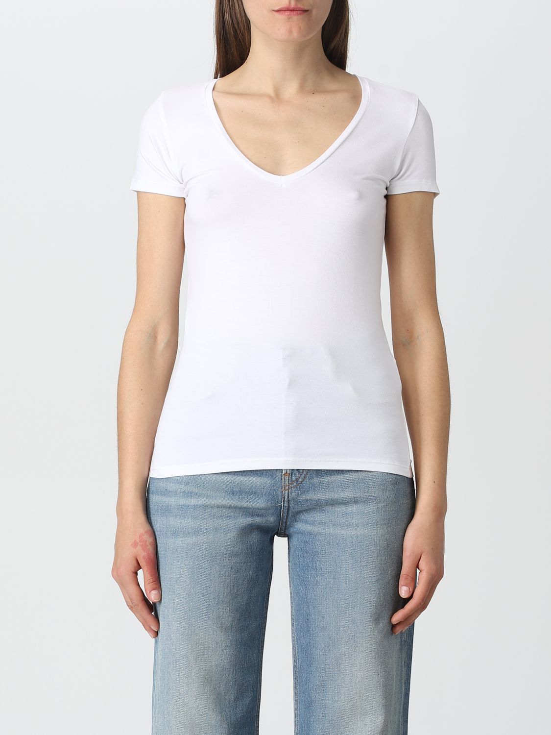 Majestic Filatures T-Shirt MAJESTIC FILATURES Woman colour White