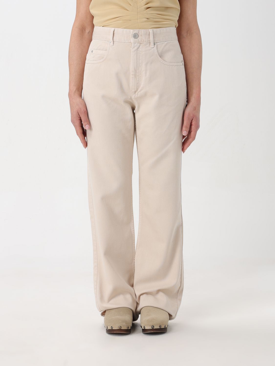 Isabel Marant Étoile Trousers ISABEL MARANT ETOILE Woman colour Beige