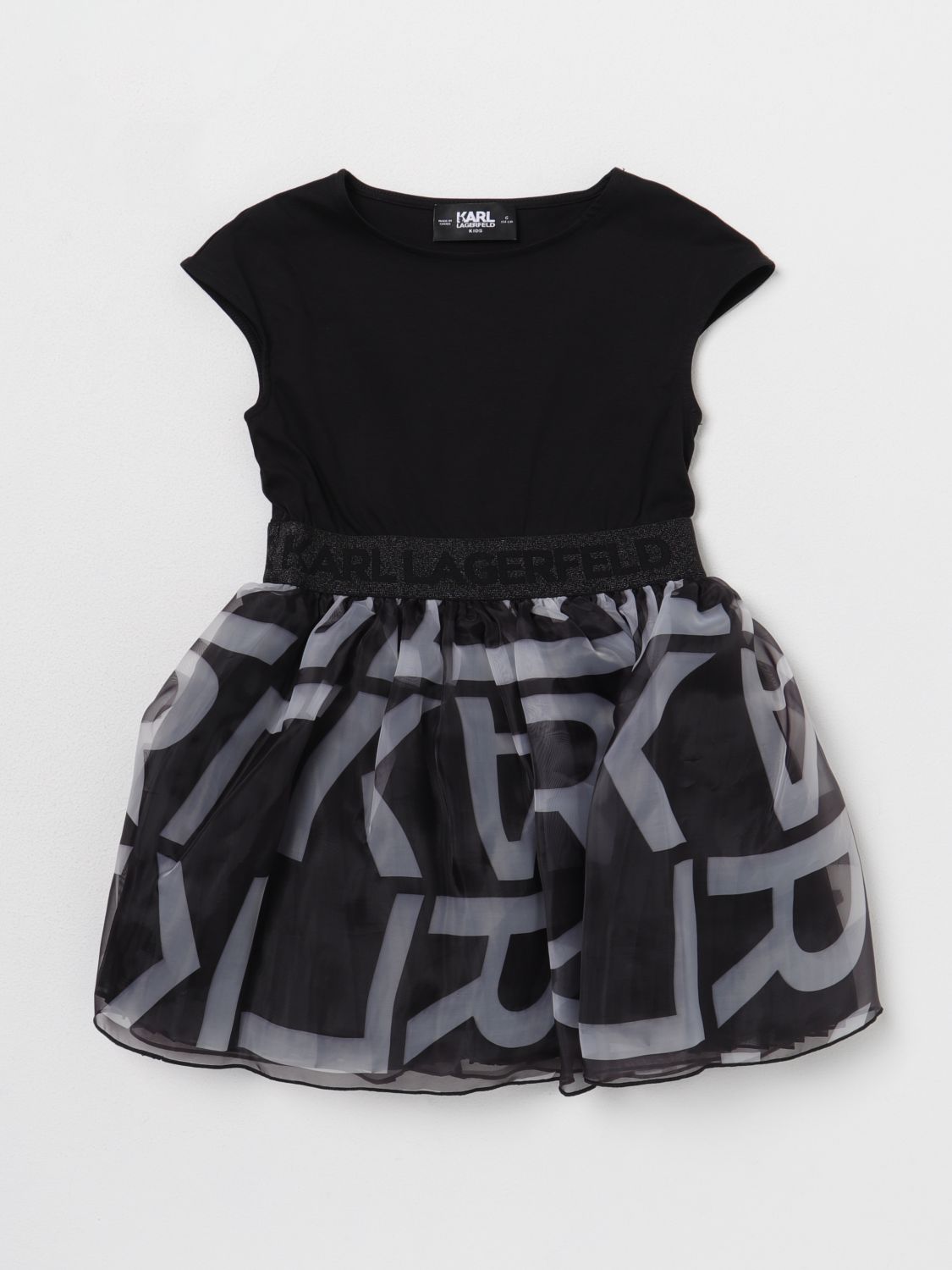 Karl Lagerfeld Kids Dress KARL LAGERFELD KIDS Kids colour Black