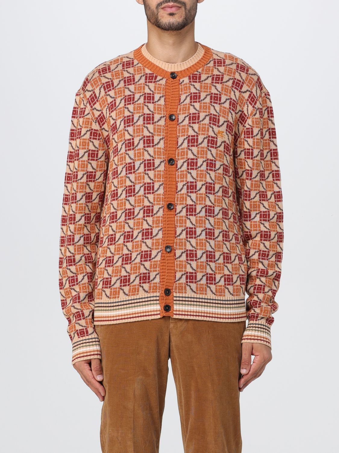 Etro Cardigan ETRO Men colour Brown