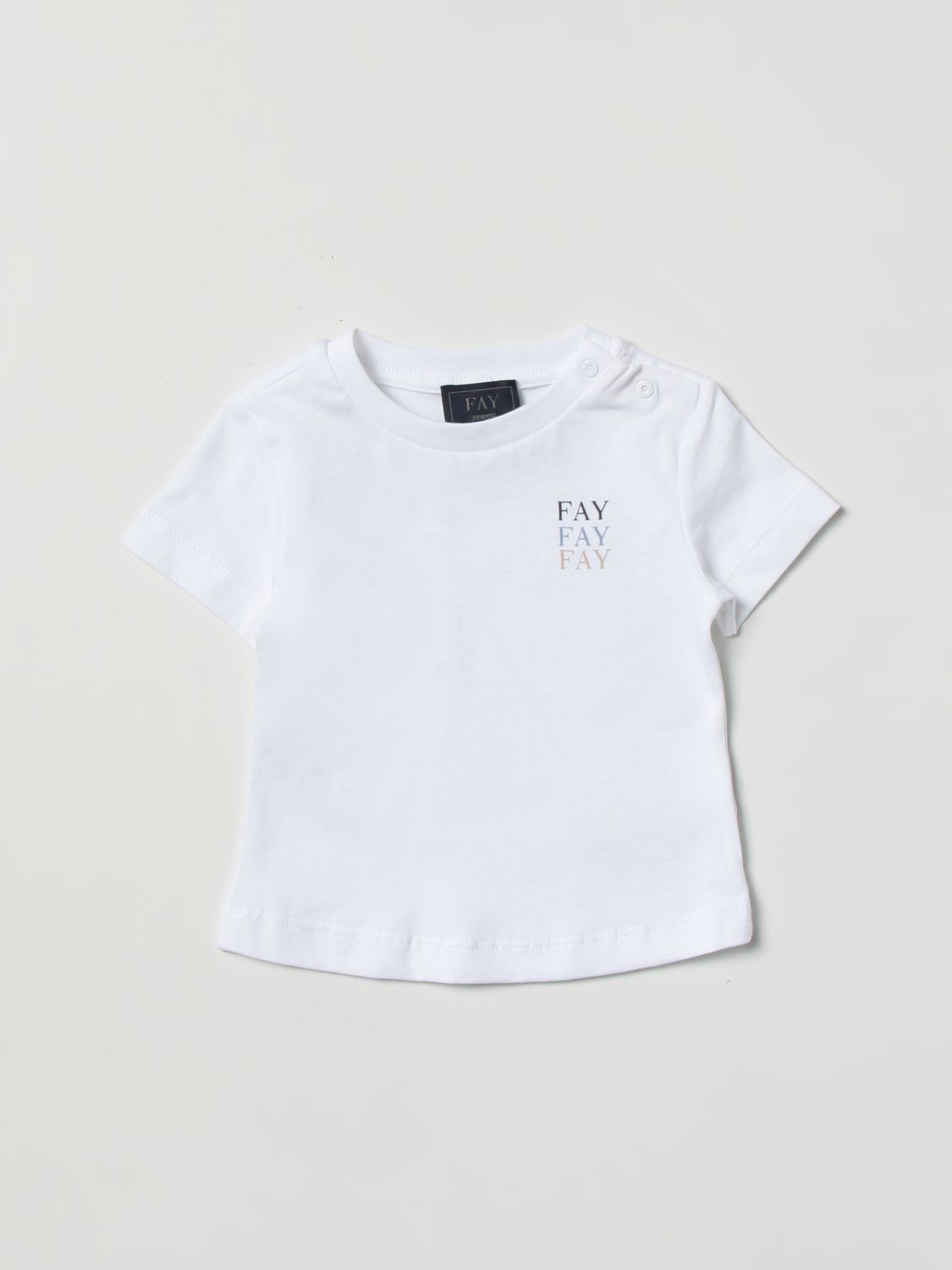 Fay Junior T-Shirt FAY JUNIOR Kids colour White