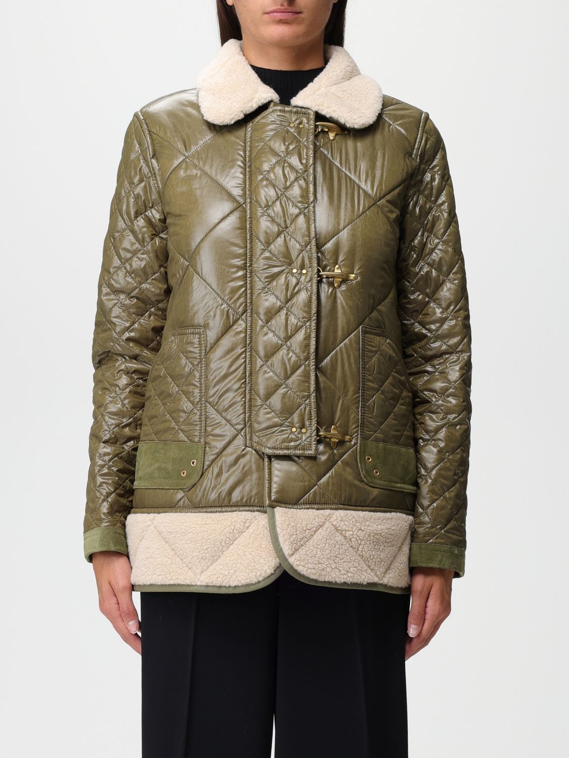 Fay Jacket FAY Woman colour Green