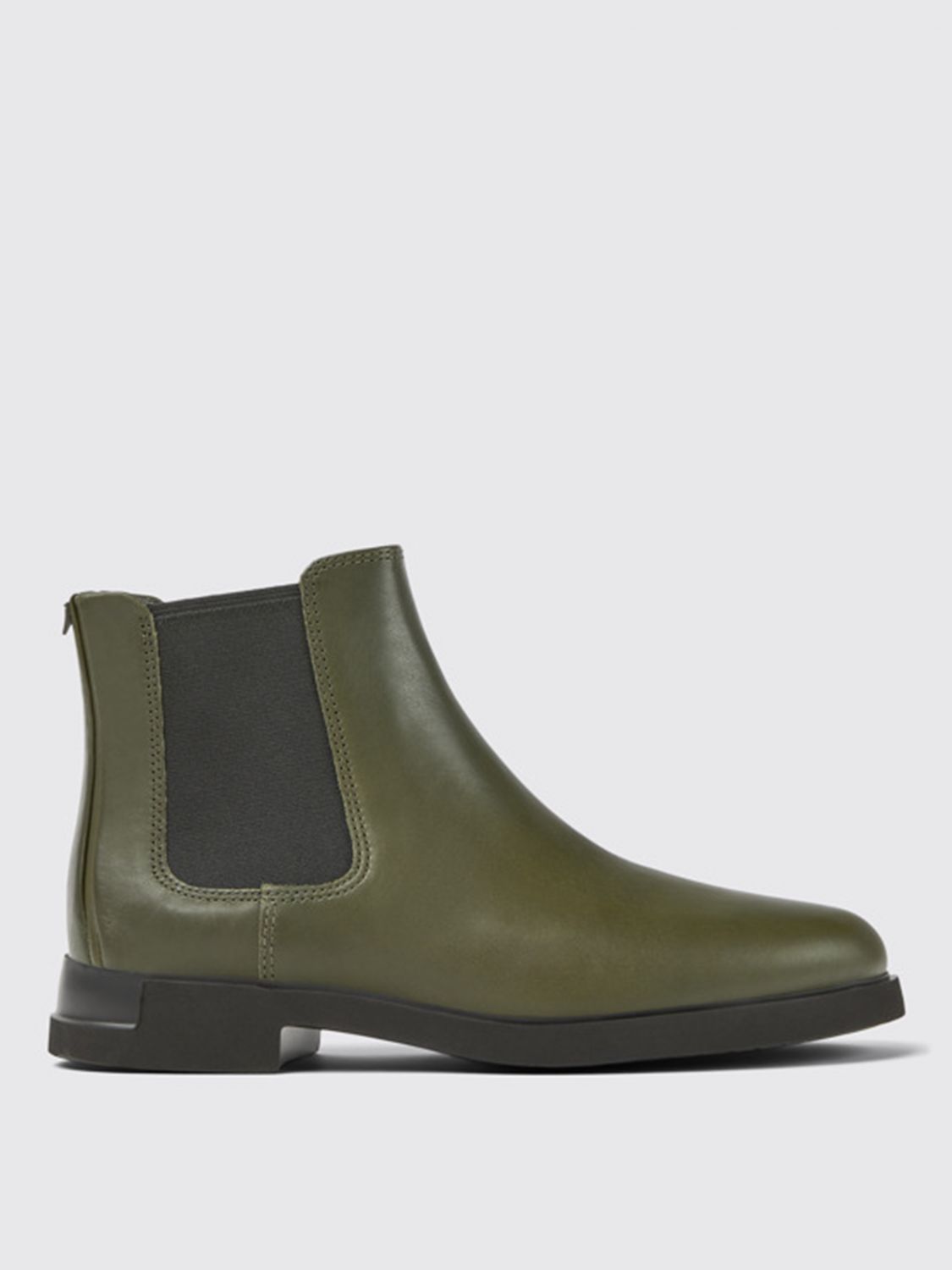 Camper Flat Ankle Boots CAMPER Woman colour Green