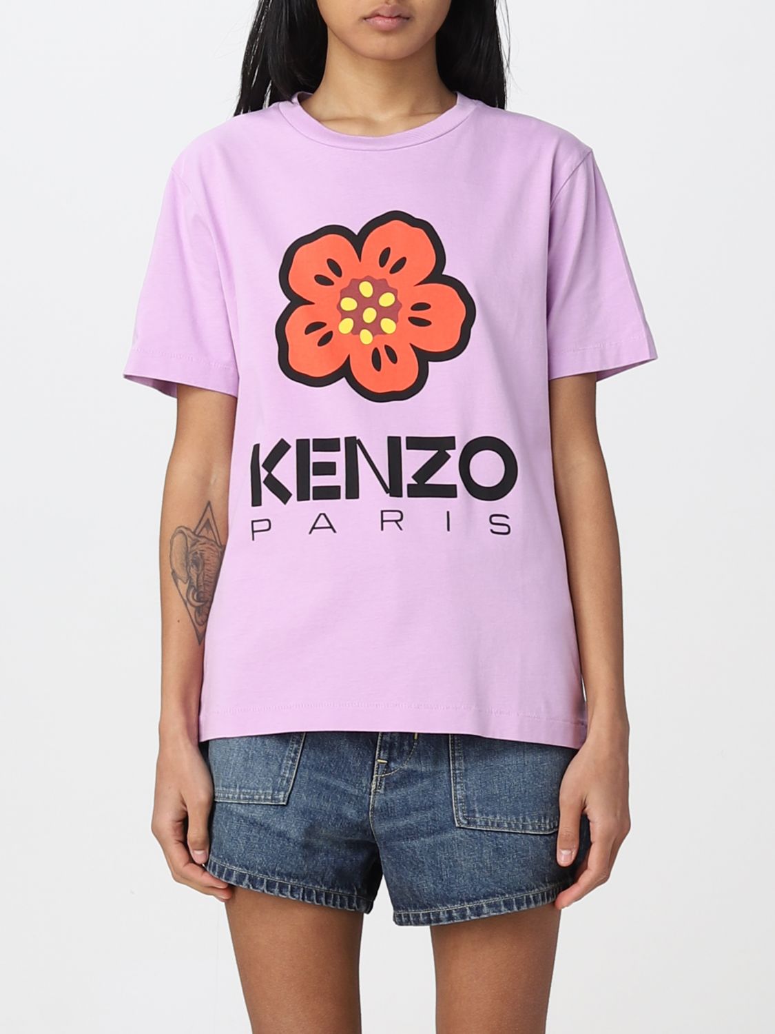 Kenzo T-Shirt KENZO Woman colour Wisteria