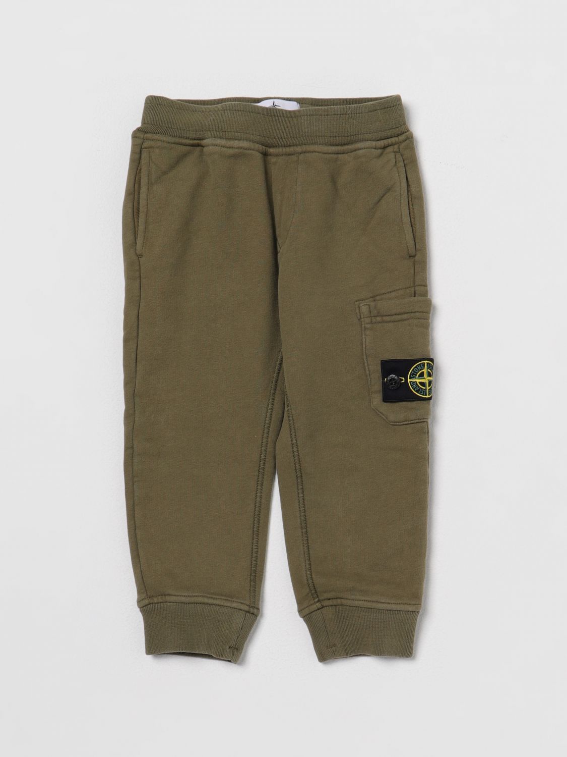 Stone Island Junior Trousers STONE ISLAND JUNIOR Kids colour Olive