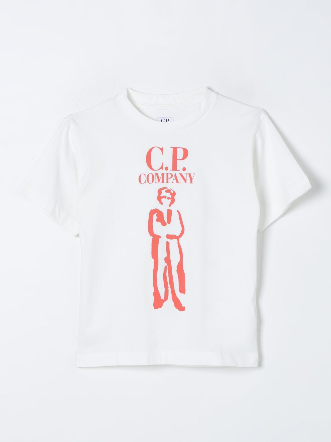 C.P. Company T-Shirt C. P. COMPANY Kids color White