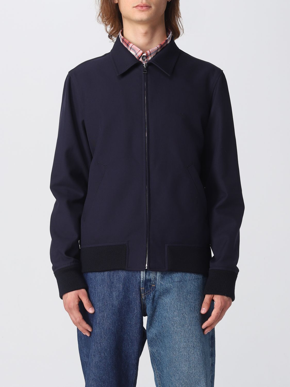 A.P.C. Jacket A.P.C. Men colour Blue