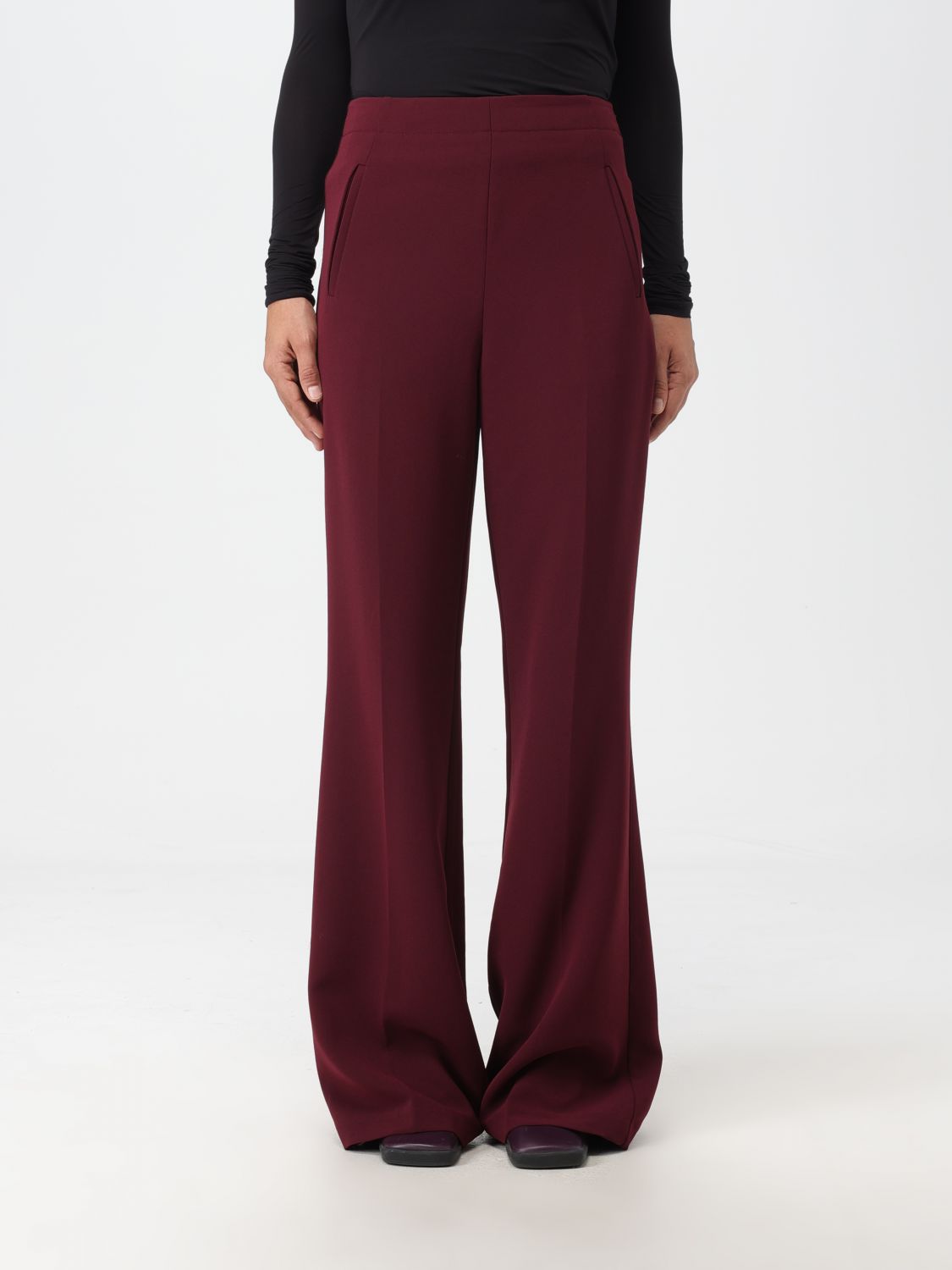 Roland Mouret Trousers ROLAND MOURET Woman colour Burgundy