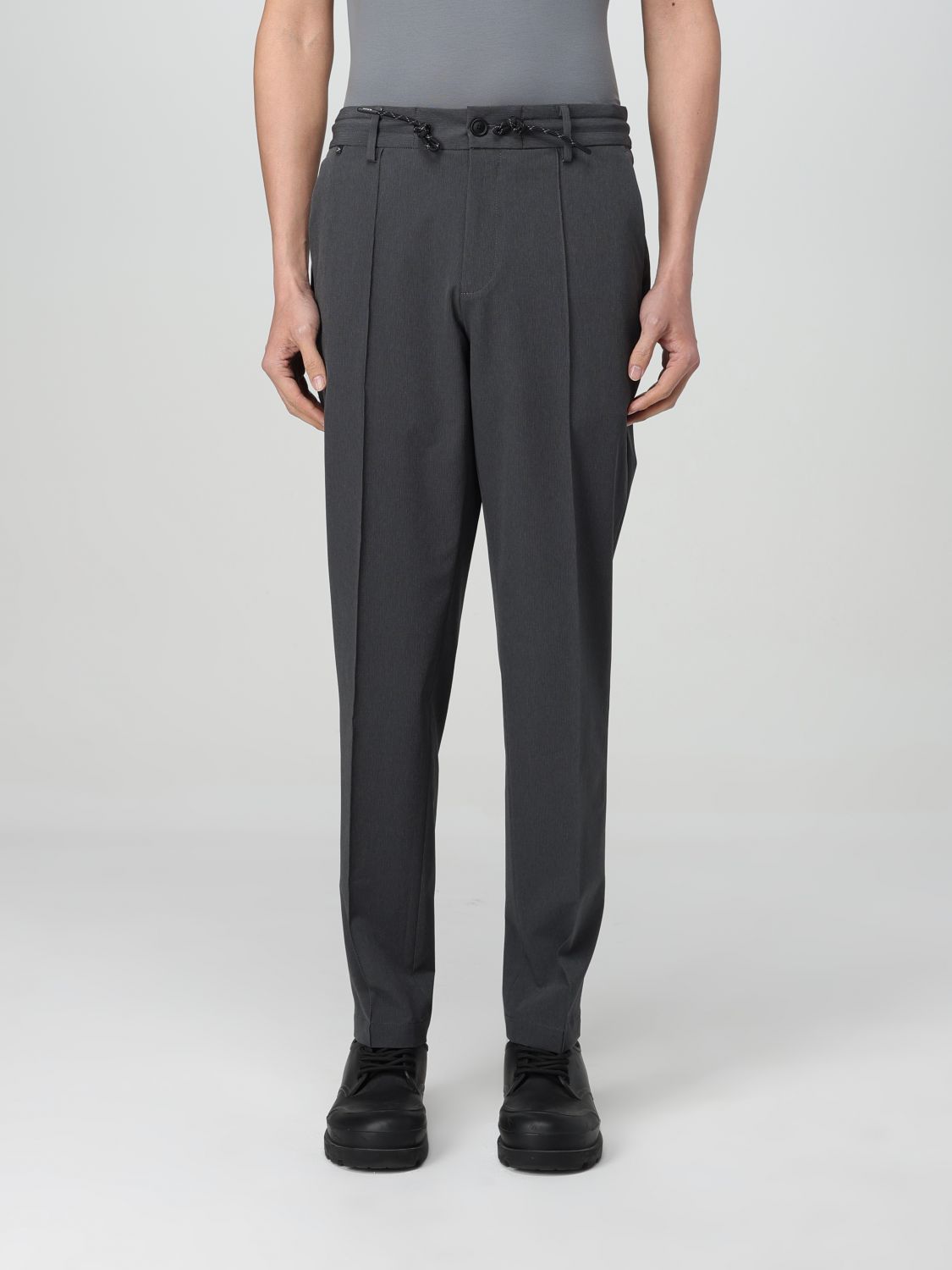 BOSS Trousers BOSS Men colour Grey