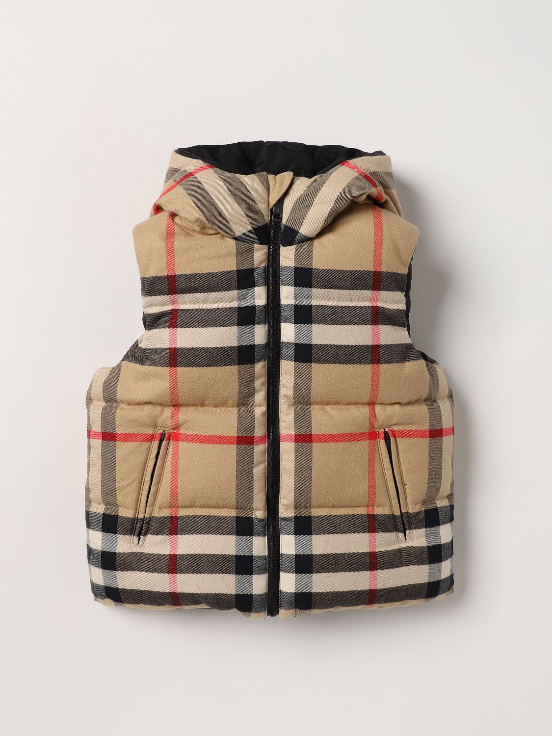 Burberry Kids Waistcoat BURBERRY KIDS Kids colour Beige