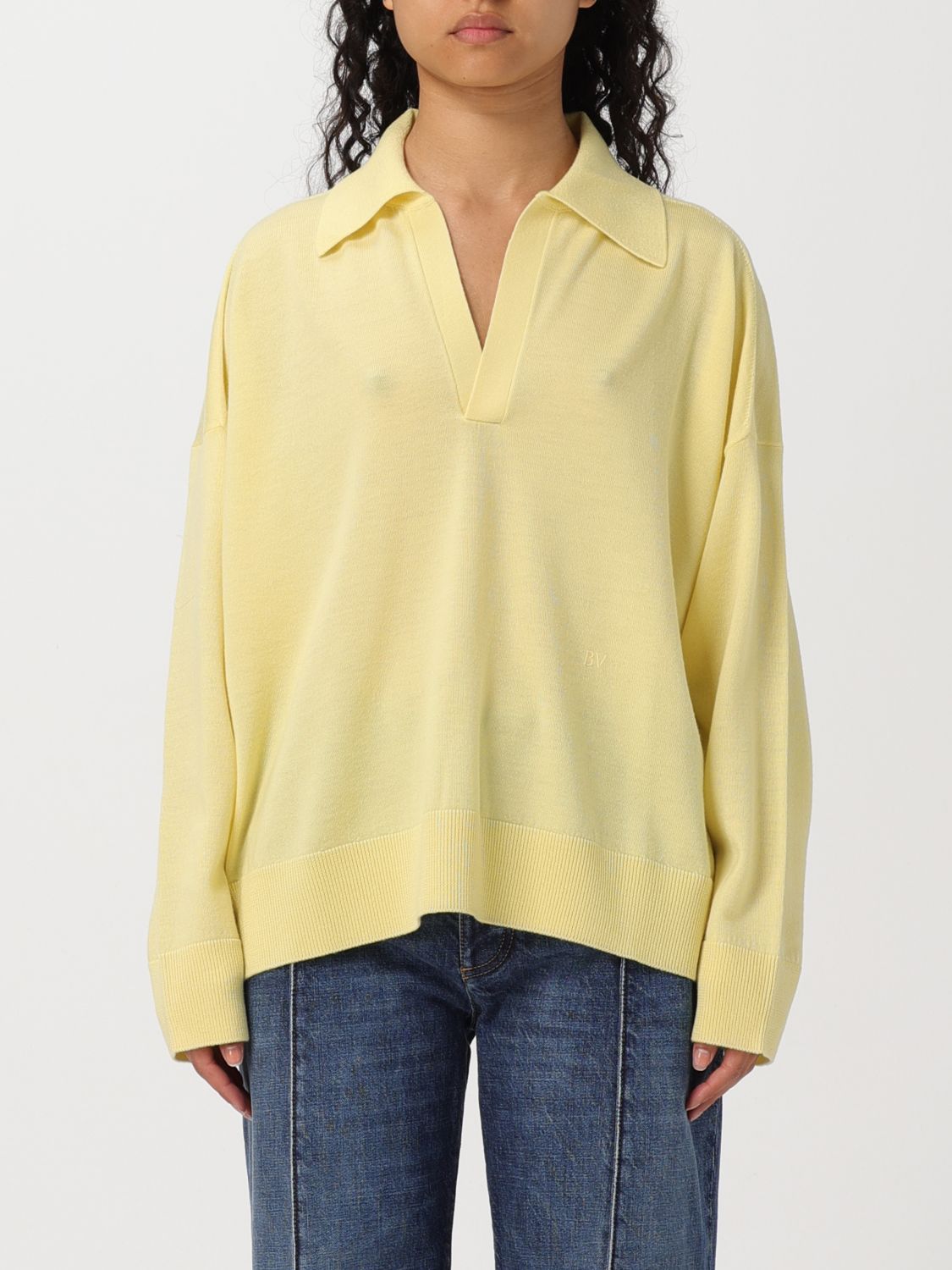 Bottega Veneta Jumper BOTTEGA VENETA Woman colour Yellow