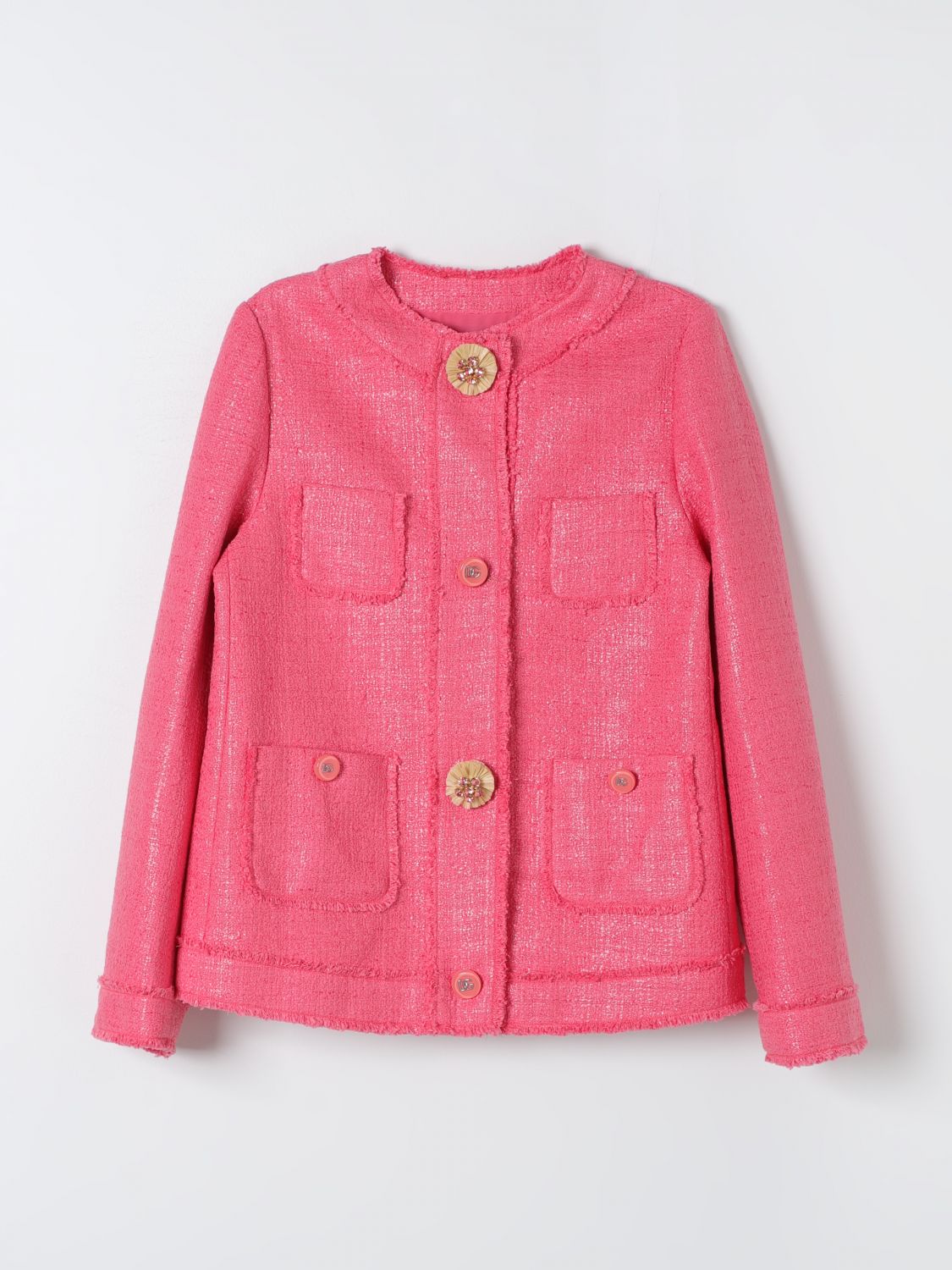 Dolce & Gabbana Jacket DOLCE & GABBANA Kids colour Pink