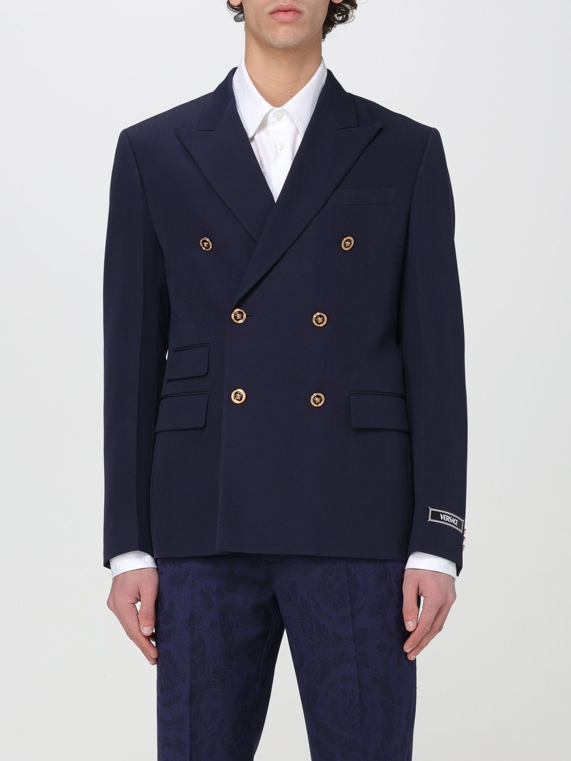 Versace Blazer VERSACE Men colour Blue