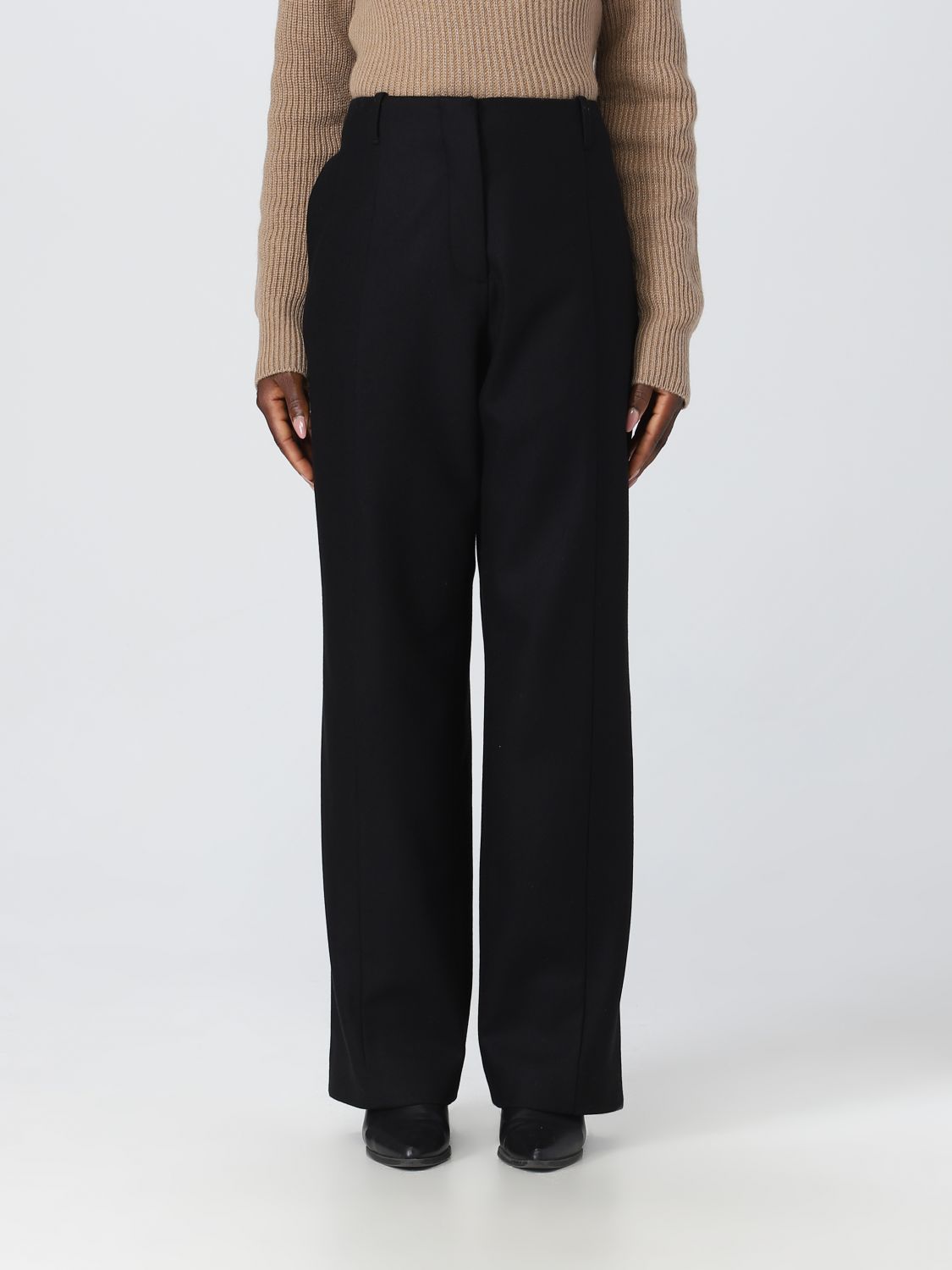 Calvin Klein Trousers CALVIN KLEIN Woman colour Black