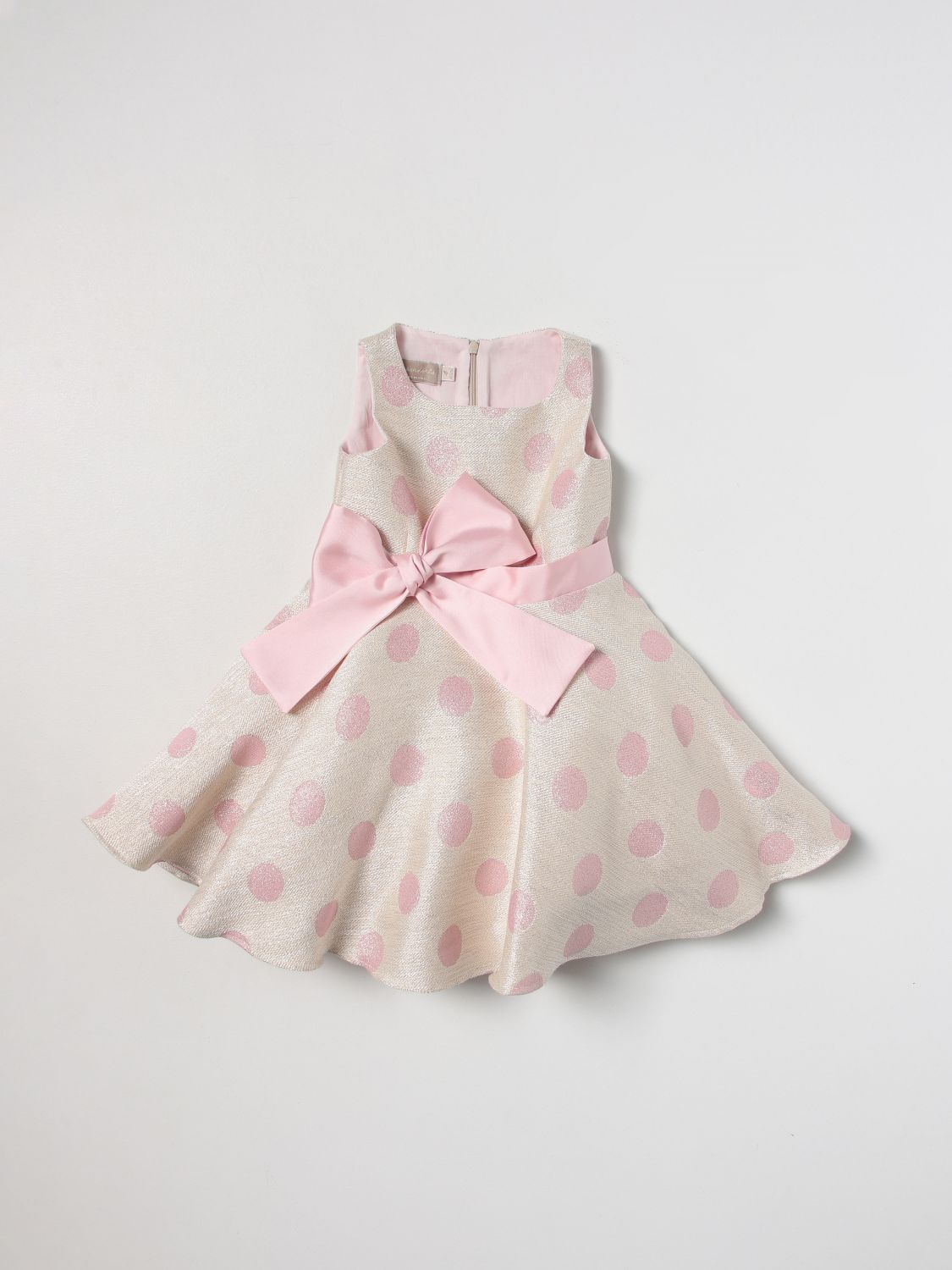 La Stupenderia Dress LA STUPENDERIA Kids colour Beige