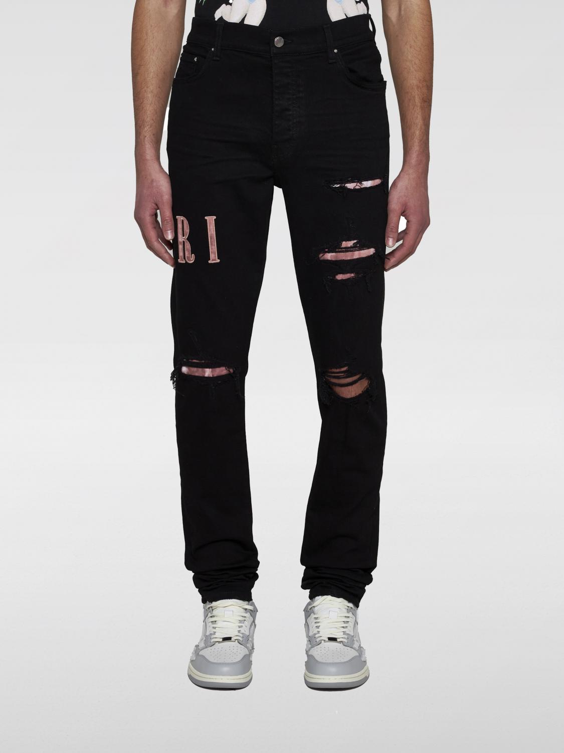 Amiri Jeans AMIRI Men color Black