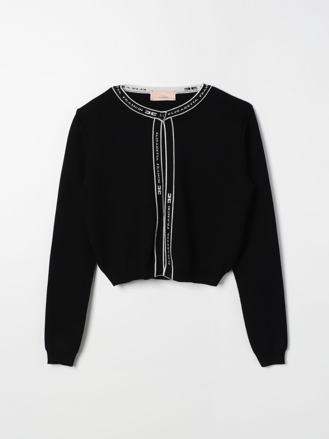 Elisabetta Franchi La Mia Bambina Jumper ELISABETTA FRANCHI LA MIA BAMBINA Kids colour Black