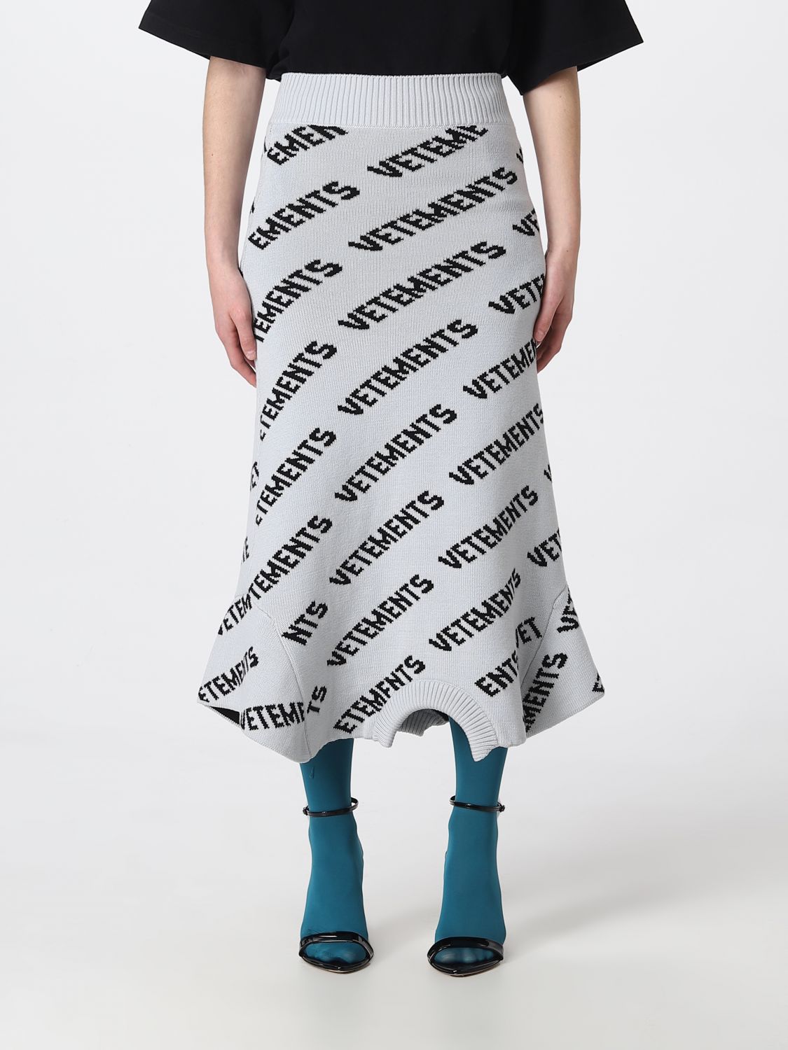 Vetements Skirt VETEMENTS Woman colour Grey