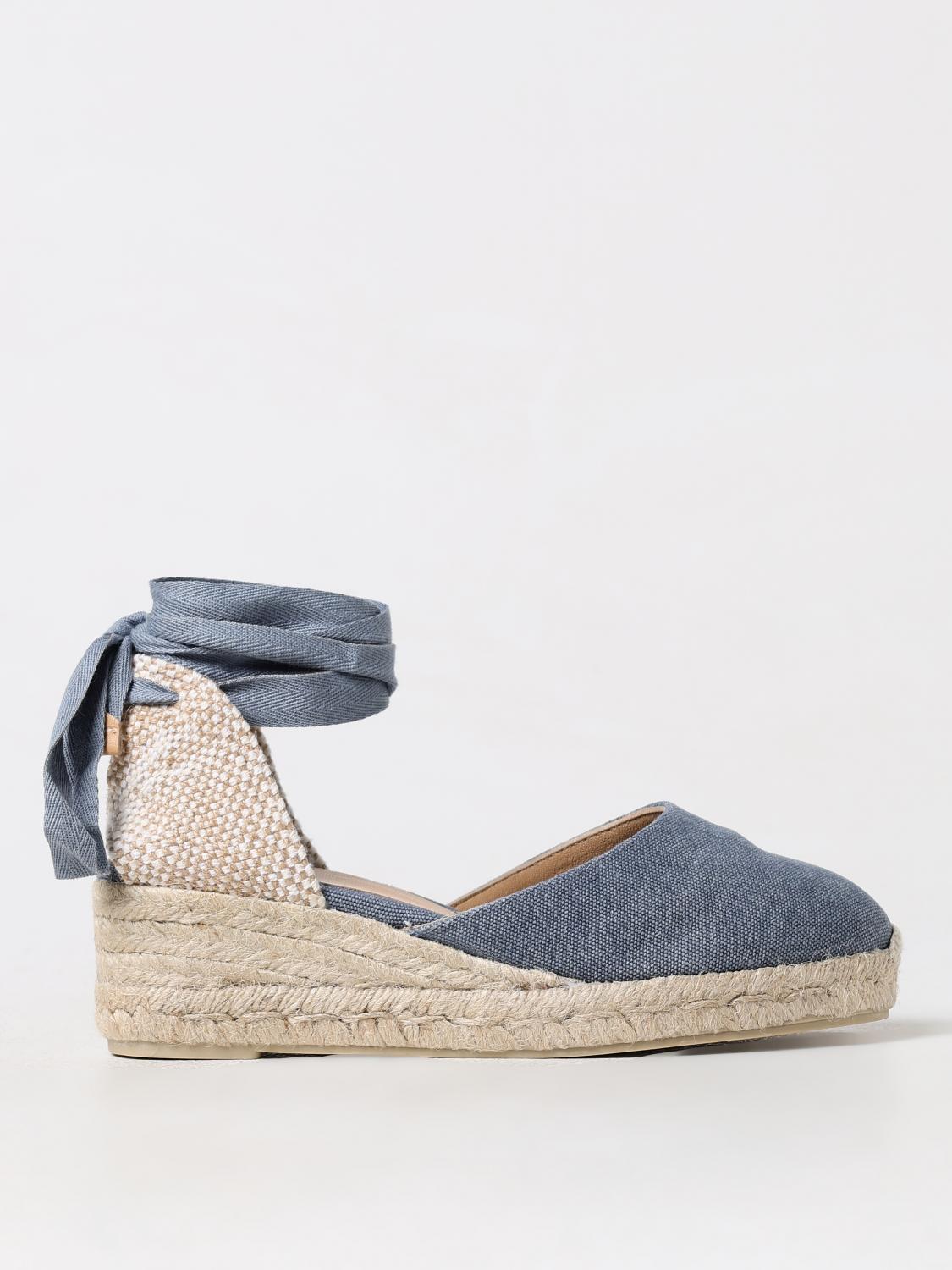 Castañer Wedge Shoes CASTAÑER Woman color Blue