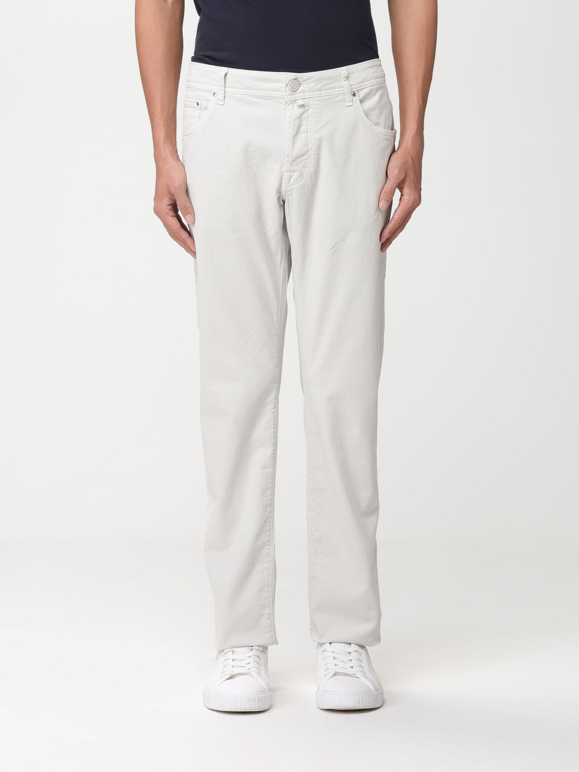 Jacob Cohën Trousers JACOB COHEN Men colour White