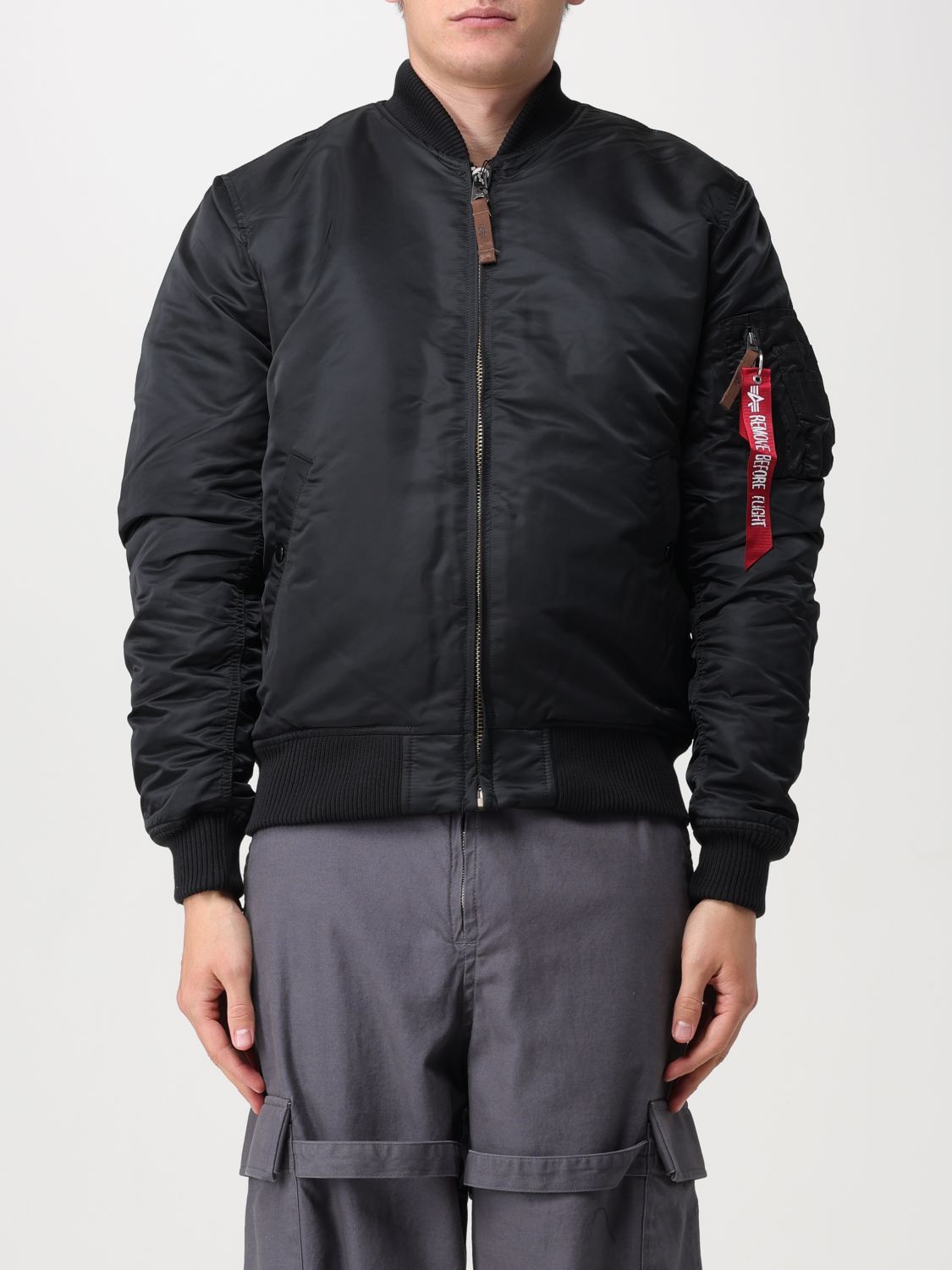 Alpha Industries Jacket ALPHA INDUSTRIES Men colour Black