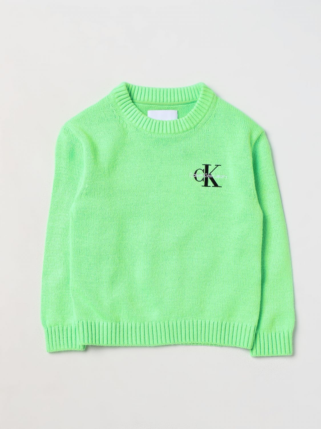 Calvin Klein Jeans Jumper CALVIN KLEIN JEANS Kids colour Green
