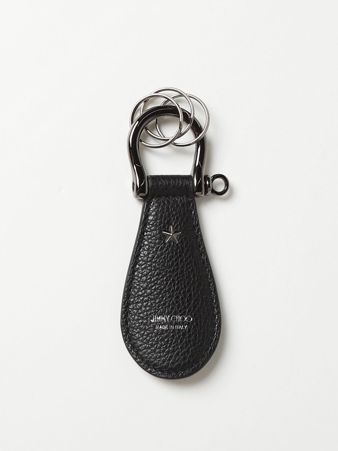 Jimmy Choo Keyring JIMMY CHOO Men colour Black