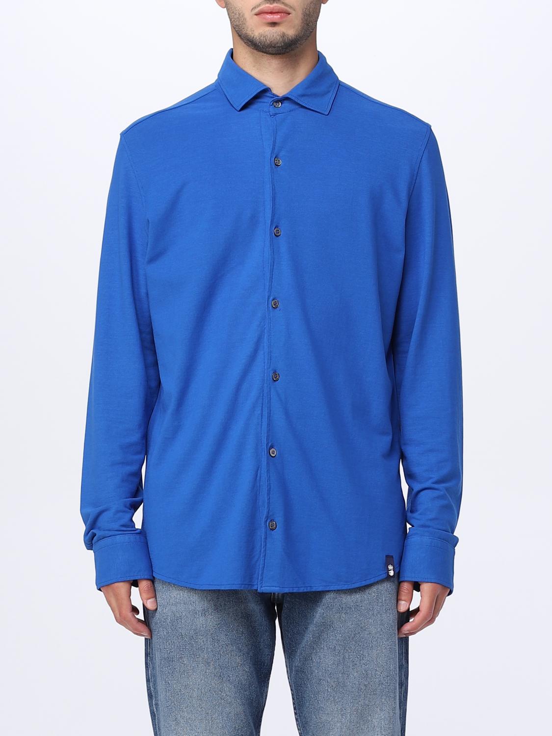 Drumohr Shirt DRUMOHR Men colour Blue 2