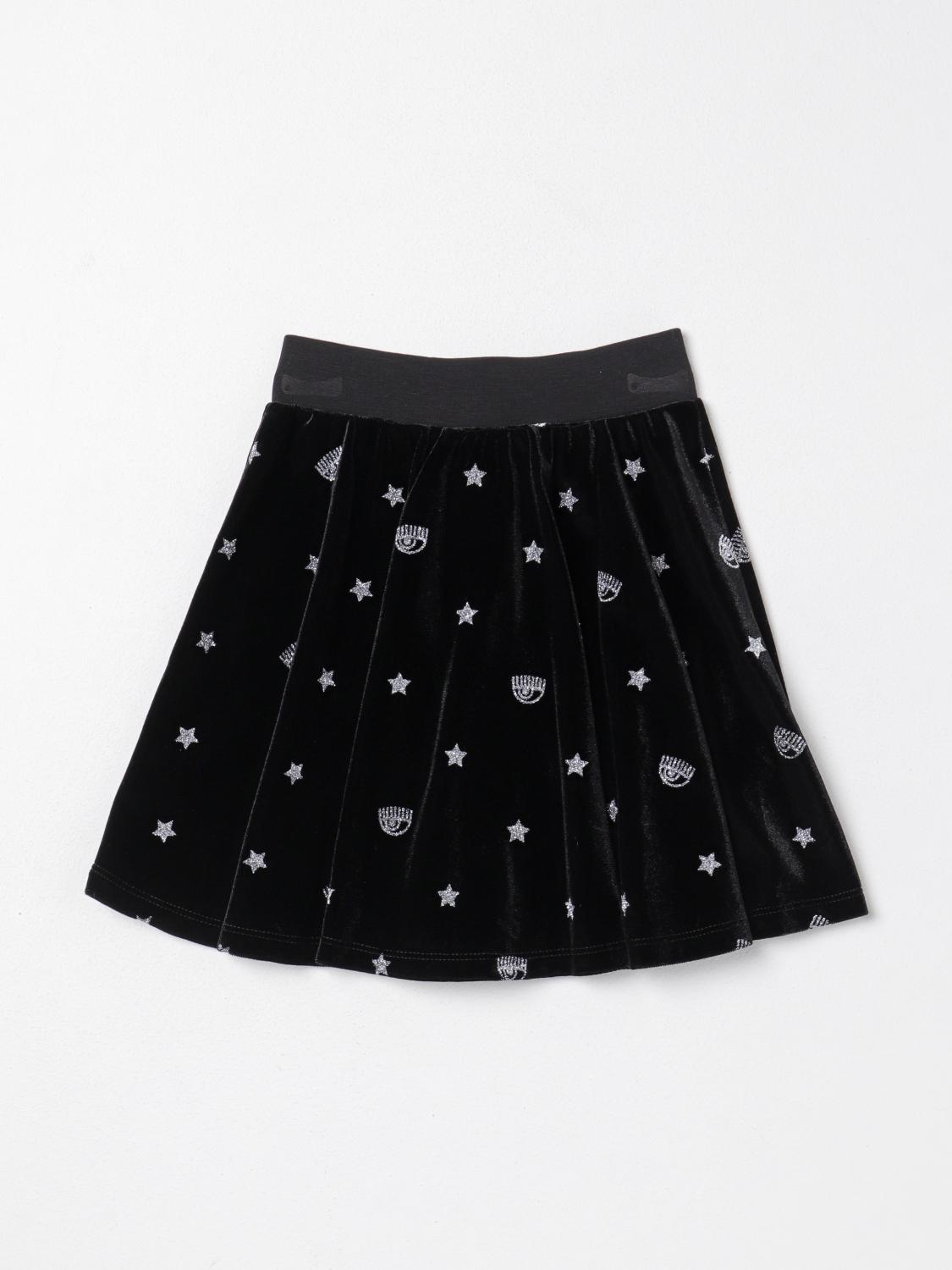 CHIARA FERRAGNI Skirt CHIARA FERRAGNI Kids colour Black