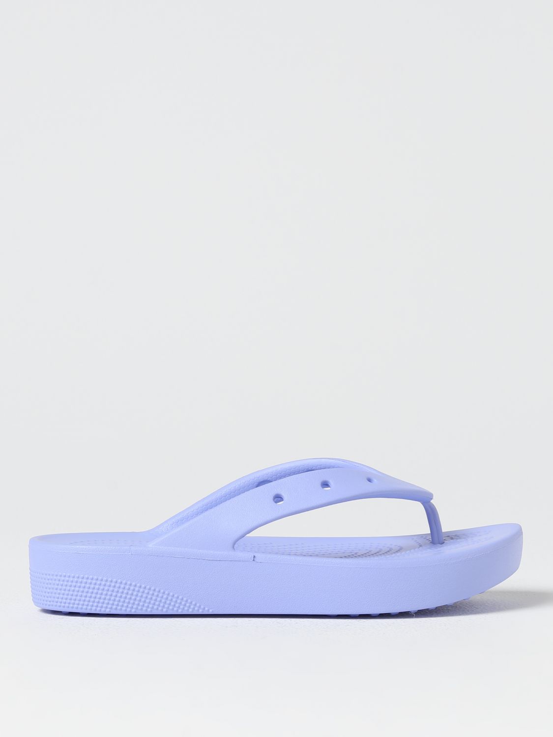 Crocs Flat Sandals CROCS Woman colour Lilac