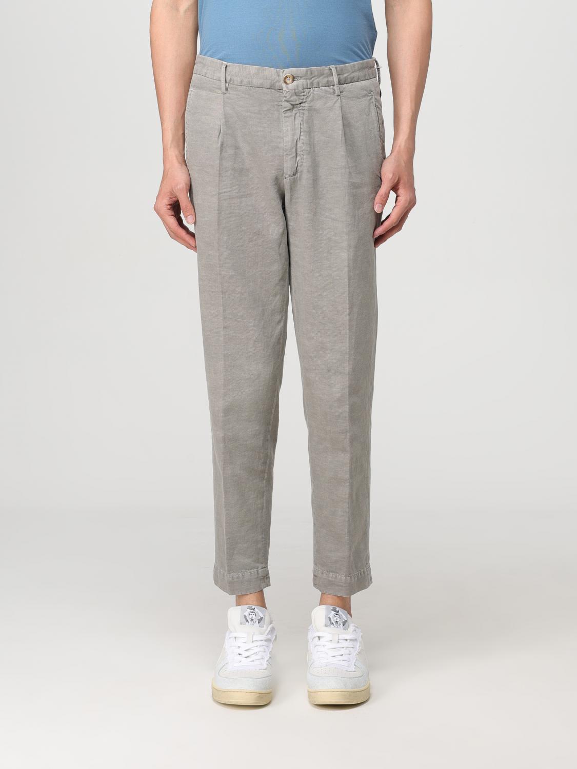 Incotex Pants INCOTEX Men color Grey