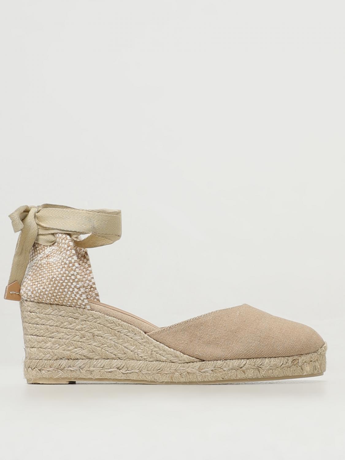 Castañer Wedge Shoes CASTAÑER Woman color Beige